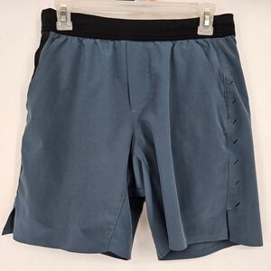 Ten Thousand Shorts Mens Small Blue Interval Liner Gym Performance Workout FLAWS